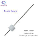 Absorbable PCL Thread Lift Mesotherapy Needles Safety For Face Lifting