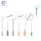 Dermal Filler Injection Cosmetic Instrument 25g 50mm Micro Cannula Blunt Tip