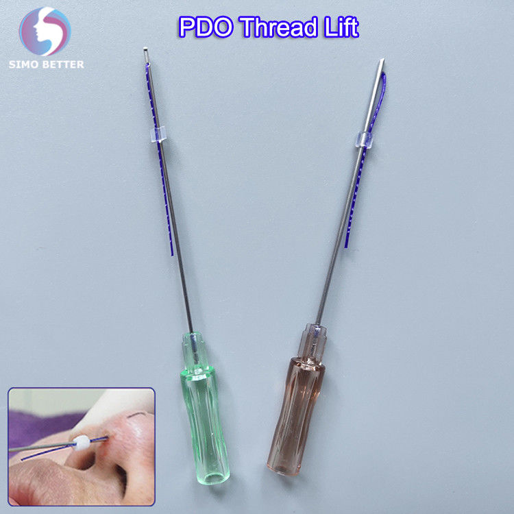 Flexible Micro Cannula COG Thread Lift Face Shaping 4D 3D Barbed Thread Lift